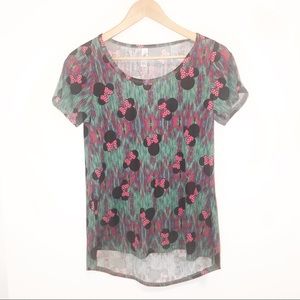 LuLaRoe Classic Tee  Disney Minnie Mouse-XS EUC